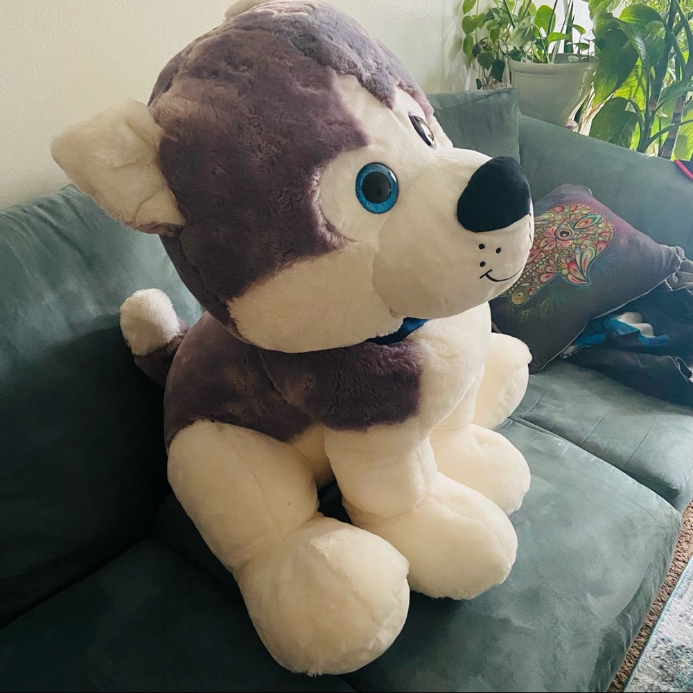 Large Dog Plush Toy Kids